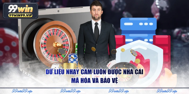 Quyền riêng tư 99WIN 3 Dữ liệu nhạy cảm luôn được nhà cái mã hóa và bảo vệ